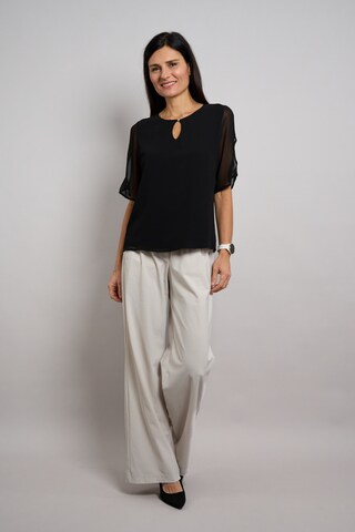 Seidel Moden Bluse in Schwarz