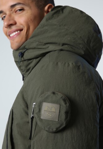 North Sails Winter Parka 'Glomma' in Green