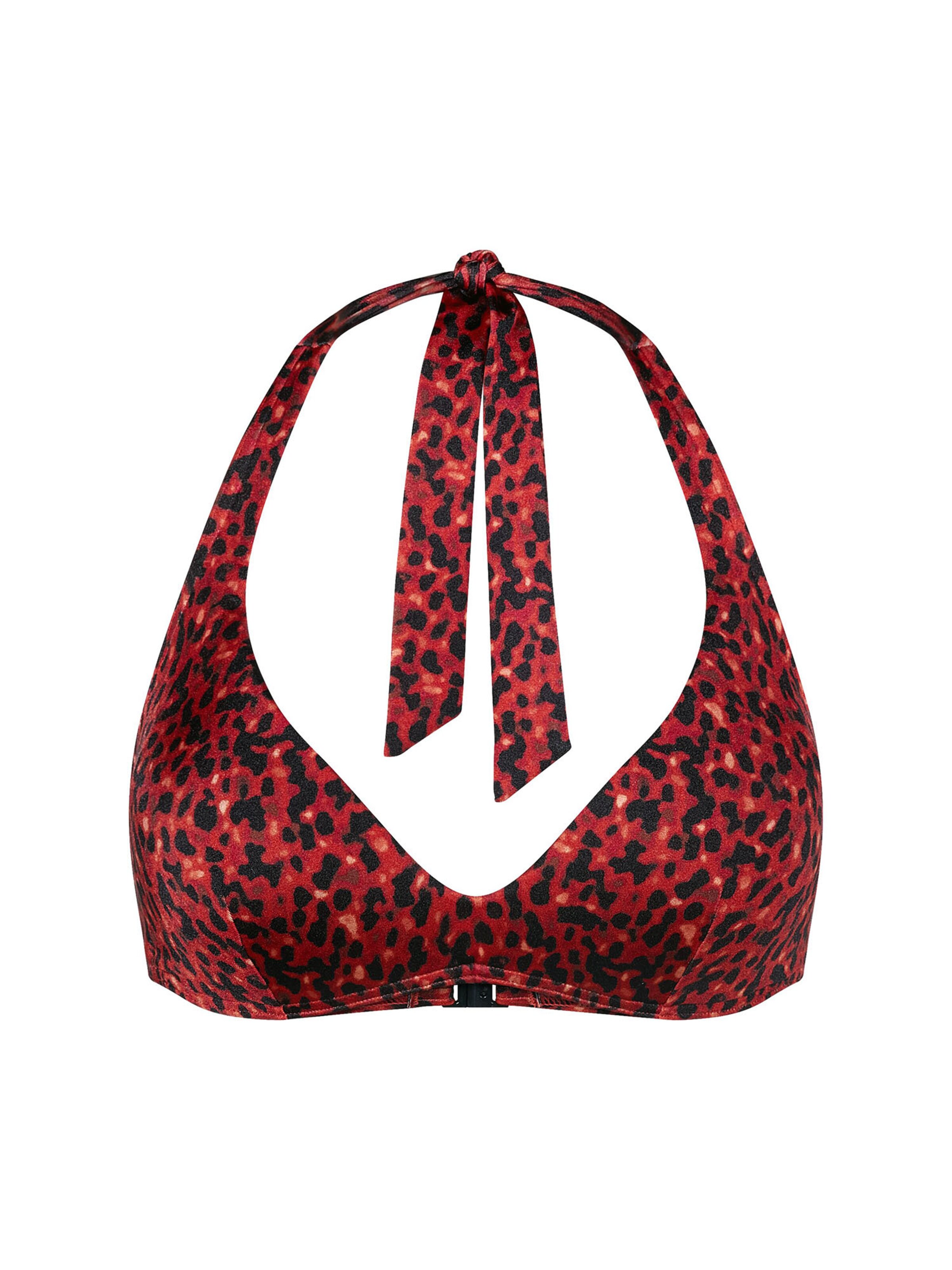 TRIUMPH Push-up Bustier-Bikini-Top ' Red Label Midnight Swim ' in Braun: Vorderseite