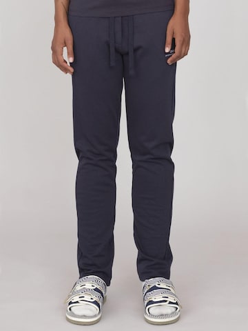 Pantaloni 'Felpati Dritti' di OWN Off With Nature in blu: frontale