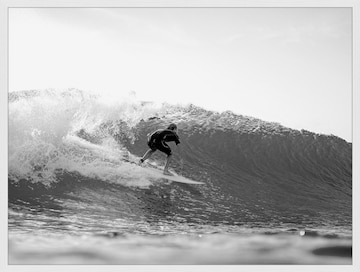 Liv Corday Image 'Underwater Surf' in White: front