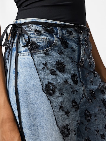 PIECES Sukňa 'PCNATASJA' - Čierna