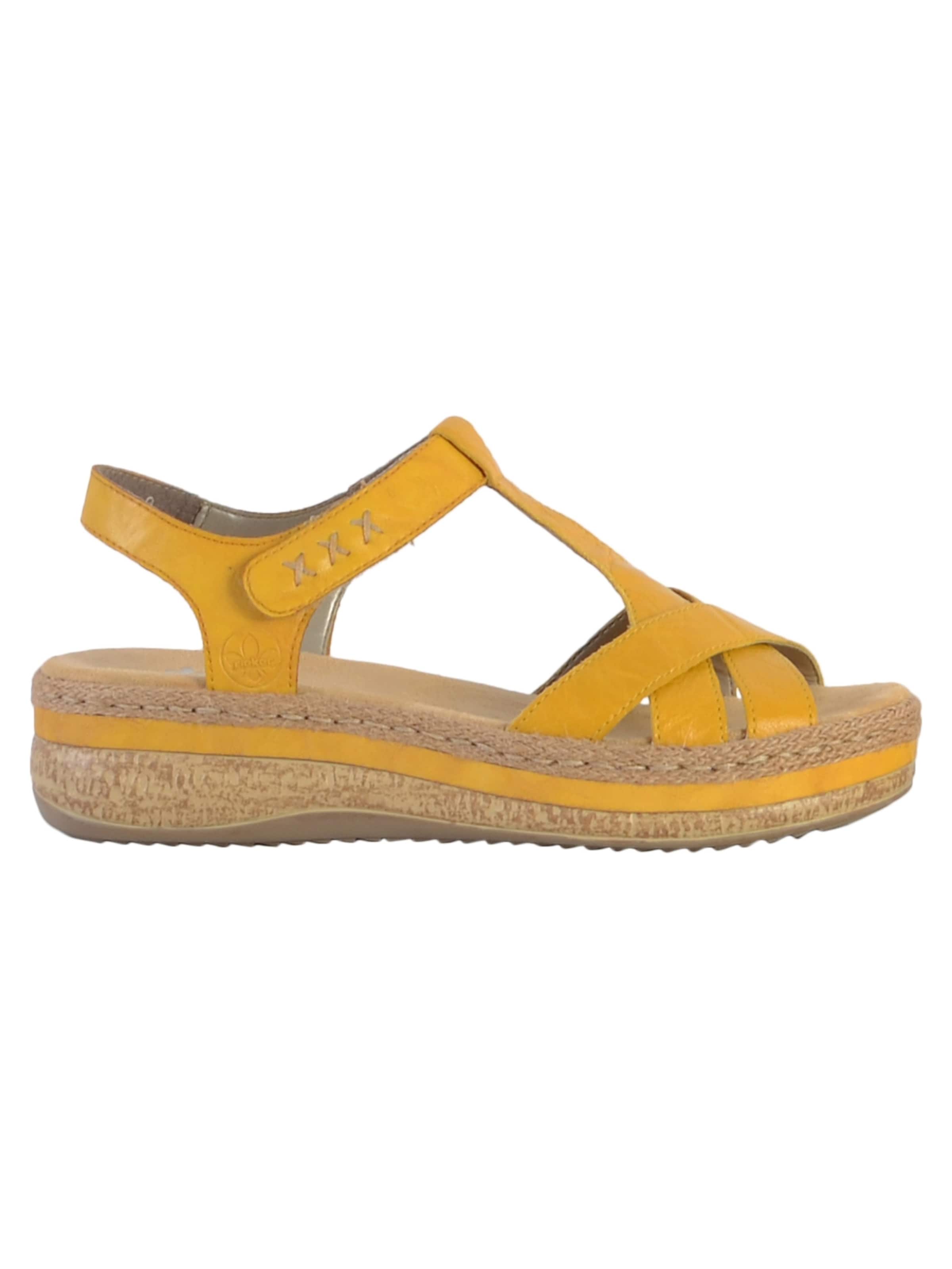 Rieker Sandals in Yellow