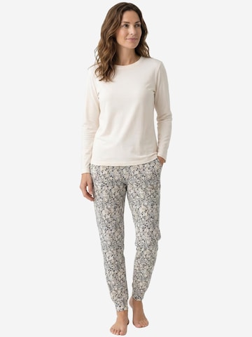 SCHIESSER Pajama 'Mix & Relax' in White: front