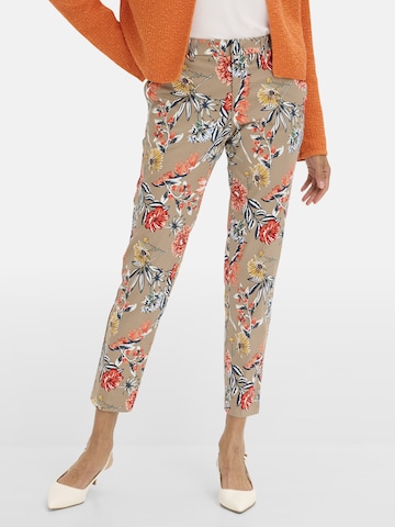 bonprix Regular Broek in Bruin