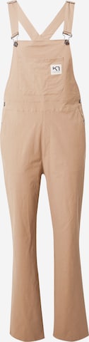 Kari Traa Regular Outdoor Pants 'ANE BIB' in Brown: front