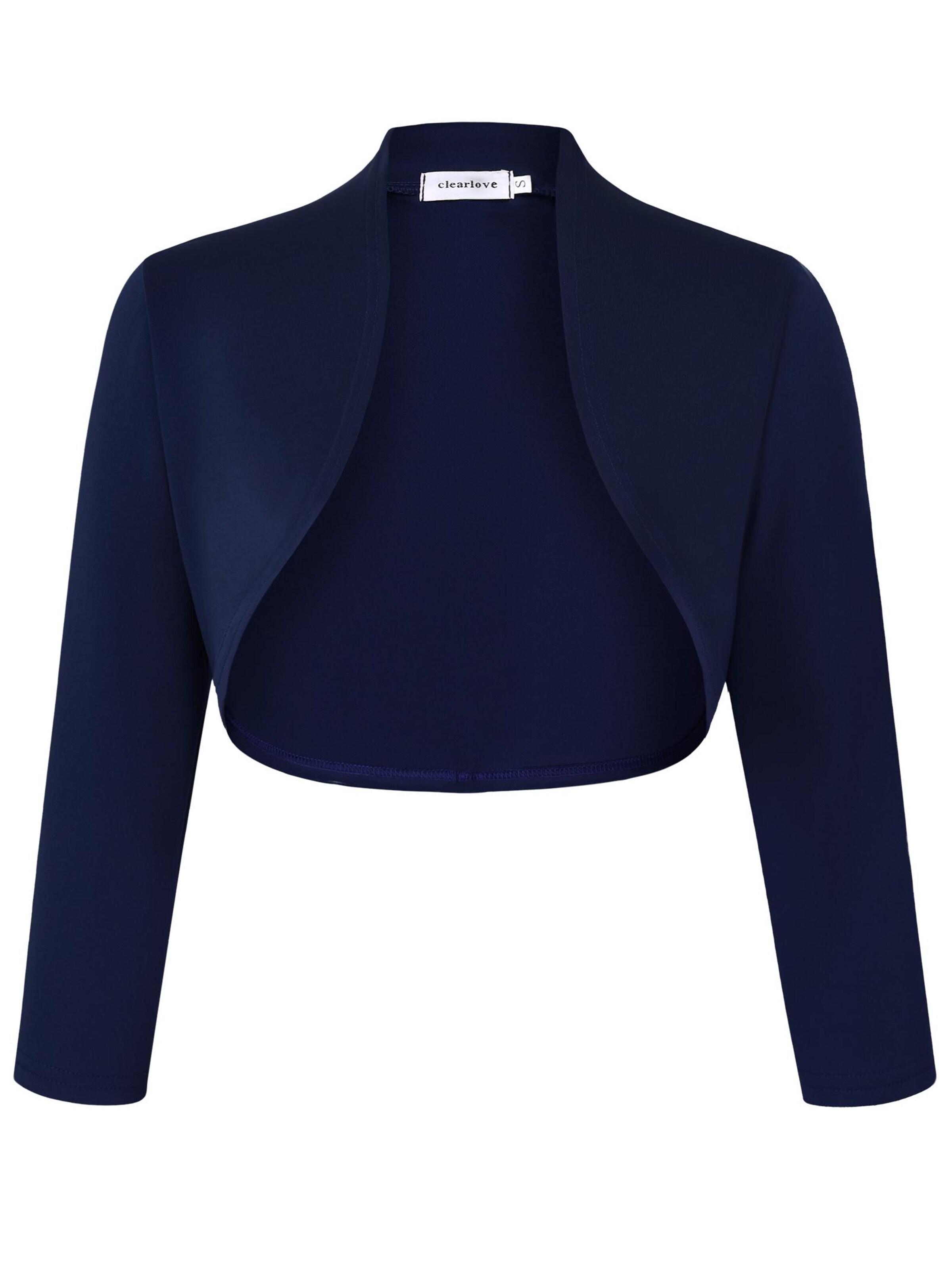 Yesfashion Bolero‌‌‌‌‌‌‌ in Blau: Vorderseite