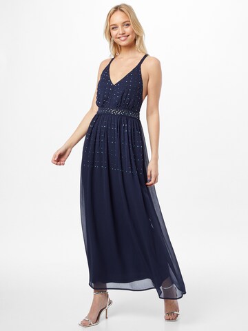 VILA Evening Dress 'CELOSIA' in Blue: front