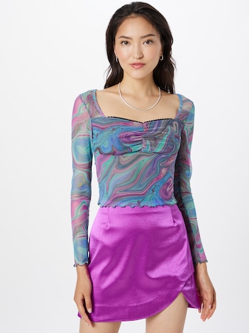 Nasty Gal Shirt in Gemengde kleuren: voorkant