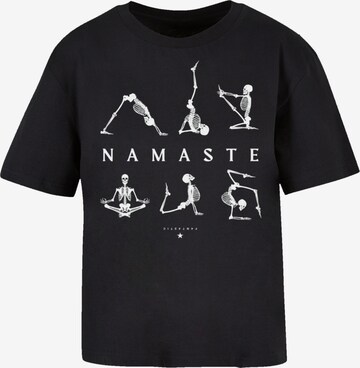 T-shirt F4NT4STIC en noir : devant