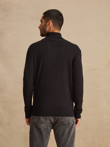 DAN FOX APPAREL Sweater 'Sean' in Black