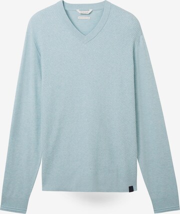 TOM TAILOR Sweater in Blue: front