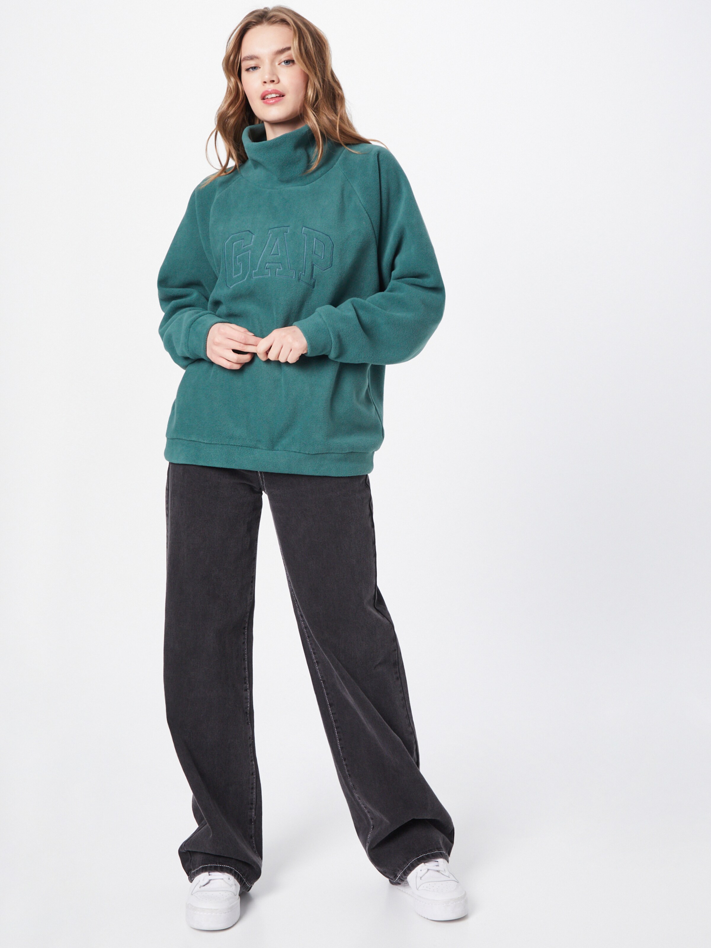 Frauen Große Größen GAP Pullover in Smaragd - SS78942 Frauen Große Größen GAP Pullover in Smaragd - SS78942