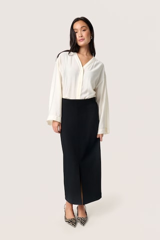 Jupe 'Bea' SOAKED IN LUXURY en noir