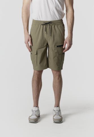 KOROSHI tavaline Klapptaskutega püksid, värv roheline: eest vaates