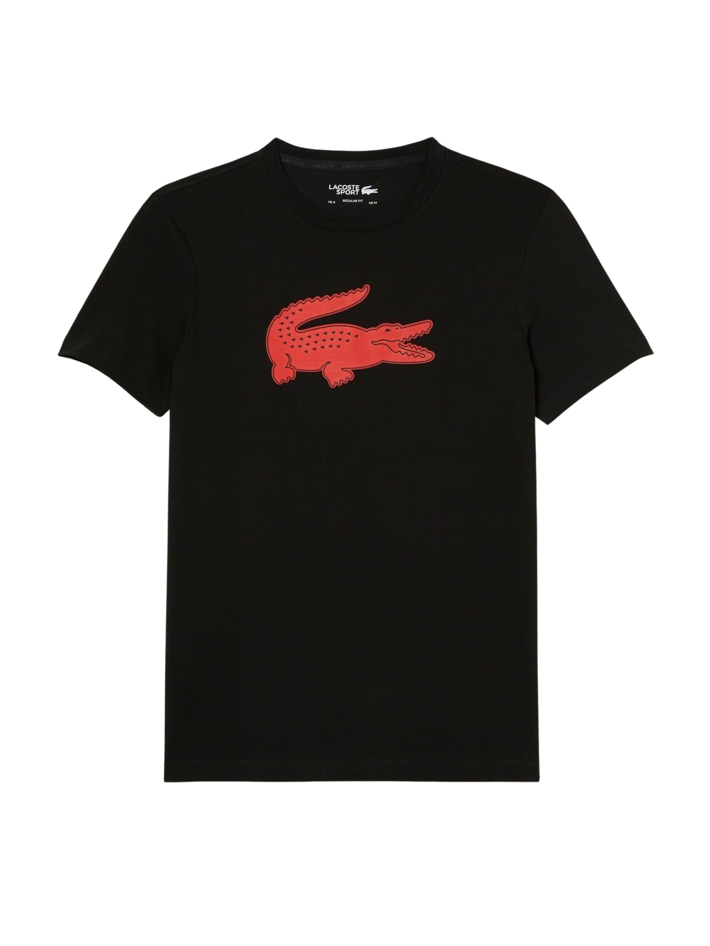 Lacoste Sport Футболка в Черный: спереди