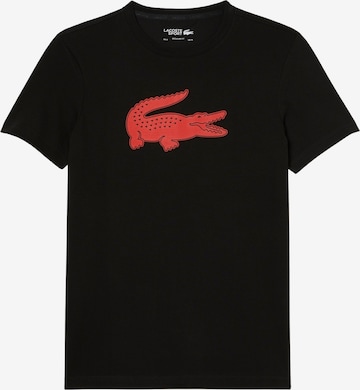 Maglietta di Lacoste Sport in nero: frontale