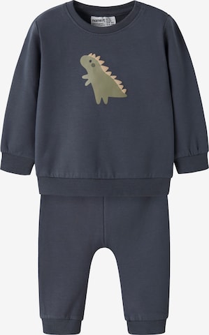 NAME IT Jogginganzug 'NBMVONNE' in Blau: Vorderseite