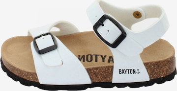 Sandalo 'Pegase' di Bayton in bianco: frontale