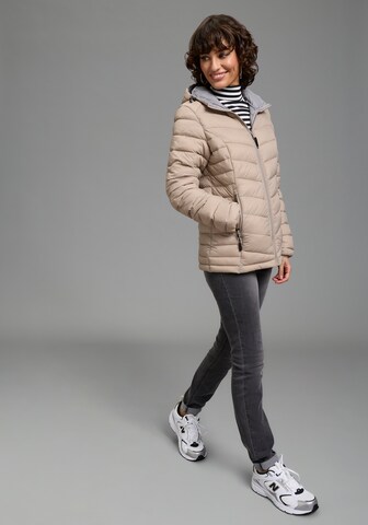 POLARINO Between-Season Jacket in Beige