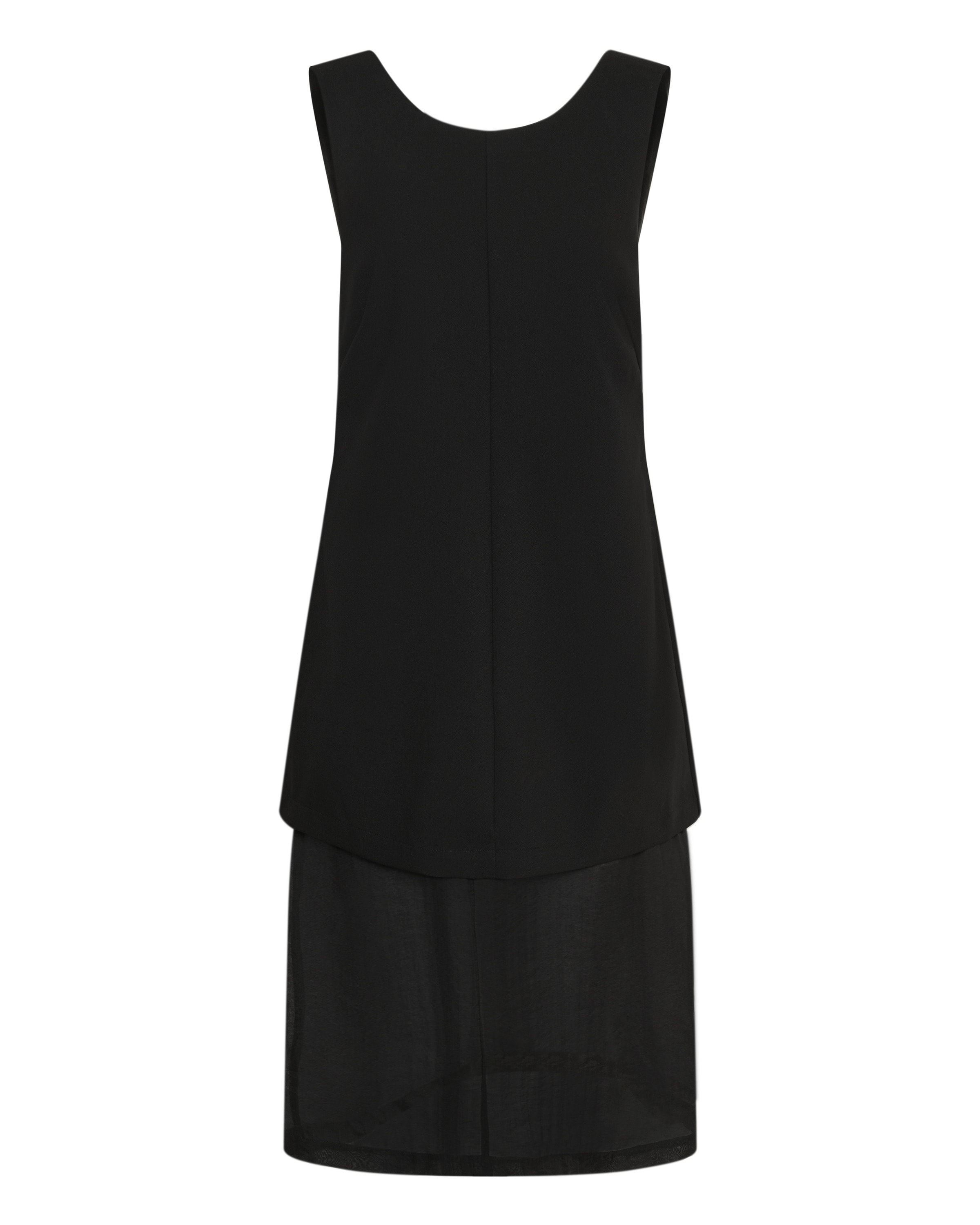 Robe SOAKED IN LUXURY en noir : devant