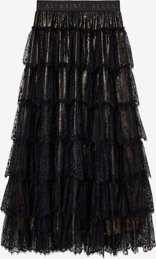 Sijonas iš AllSaints, spalva – juoda, Prekių apžvalga