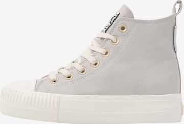 BRITISH KNIGHTS Korkeavartiset tennarit 'KAYA' värissä harmaa: etupuoli