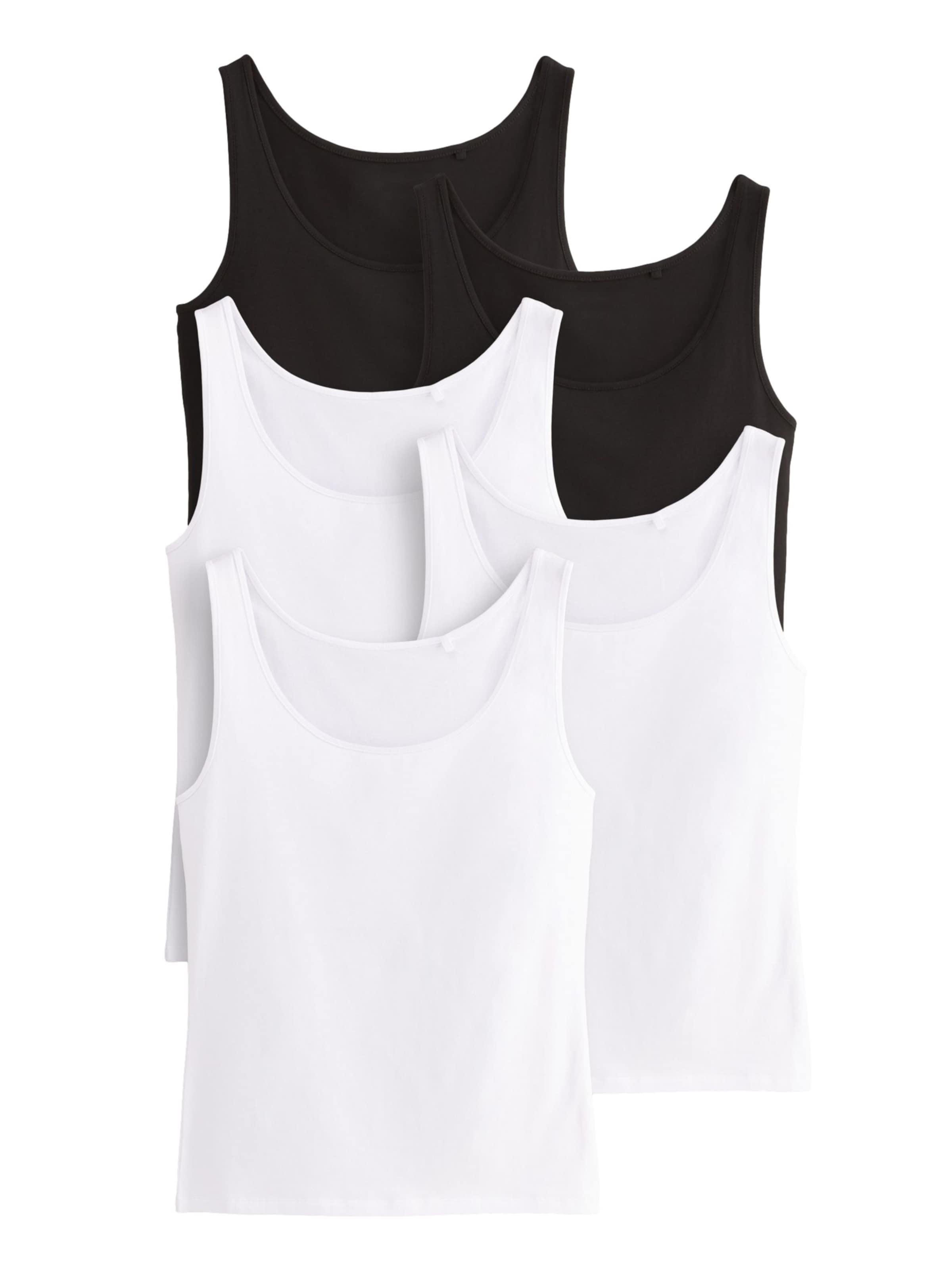 The Set Top in Zwart: voorkant