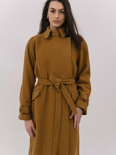 Demisezoninis paltas 'Killer' iš 4TAILORS, spalva – ruda, Prekių apžvalga