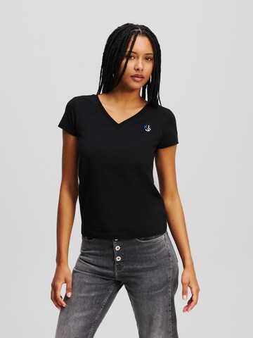 KARL LAGERFELD JEANS Shirt in Black: front