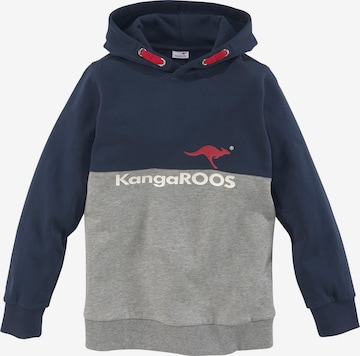 KangaROOS Kapuzensweatshirt in Blau: predná strana