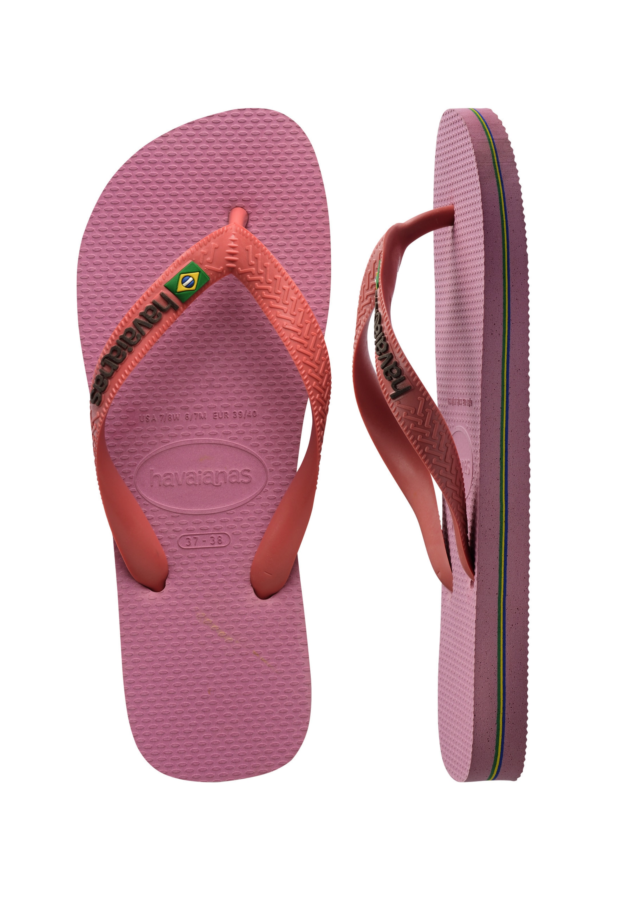 HAVAIANAS Japonki 'Brasil' w kolorze różowy