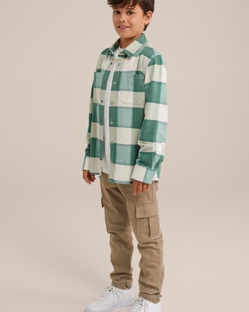WE Fashion Regular fit Ing - bézs