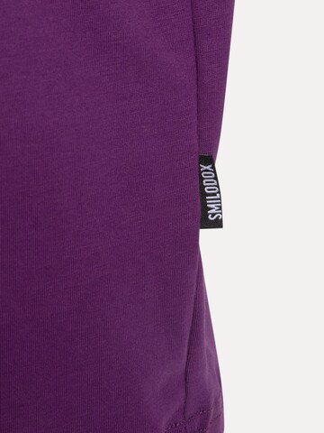 Smilodox Oversize T-Shirt Lyanna in Lila