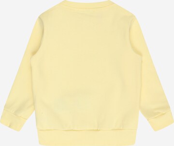 ADIDAS SPORTSWEAR Athletic Sweatshirt 'Essentials 3-Stripes ' in Yellow