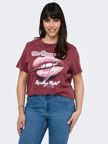 T-shirt 'CARMIKO' ONLY Carmakoma en rouge
