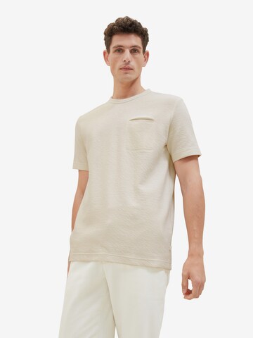 T-Shirt TOM TAILOR en blanc