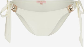 Moda Minx Bikini Bottoms 'Amour' in White: front