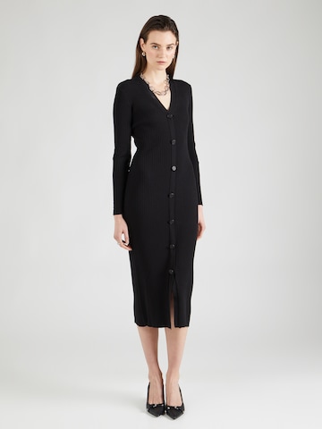 Karl Lagerfeld Трикотажное платье в Черный: спереди