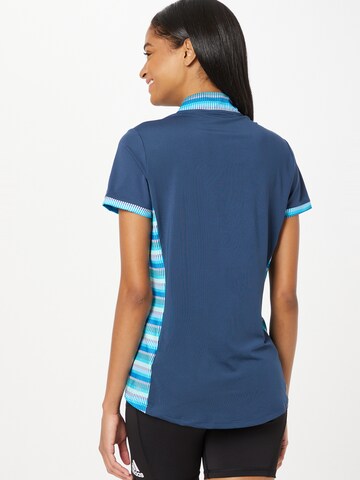 ADIDAS GOLF Функционална тениска в синьо