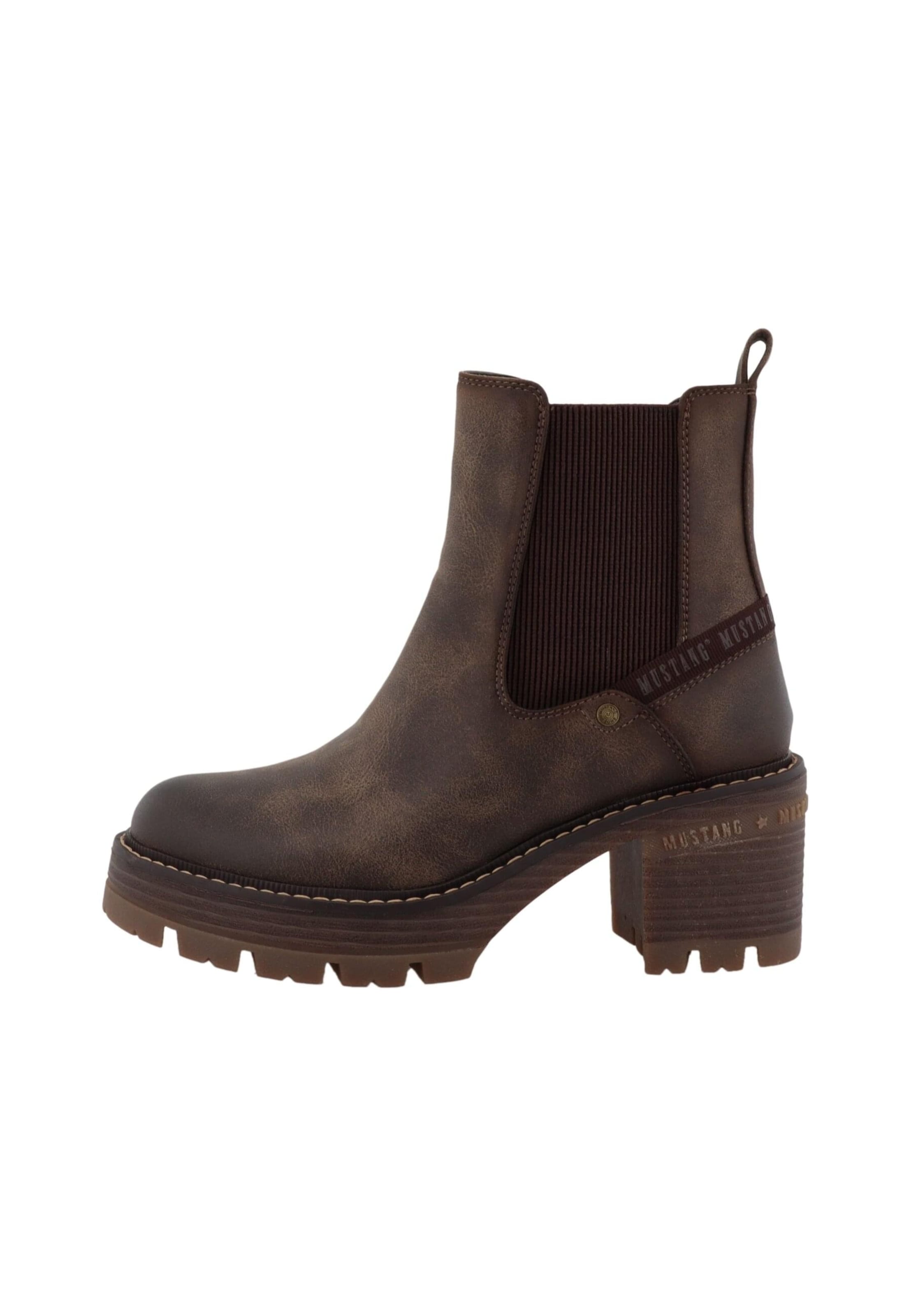 Chelsea Boots 'Madlin' MUSTANG en marron