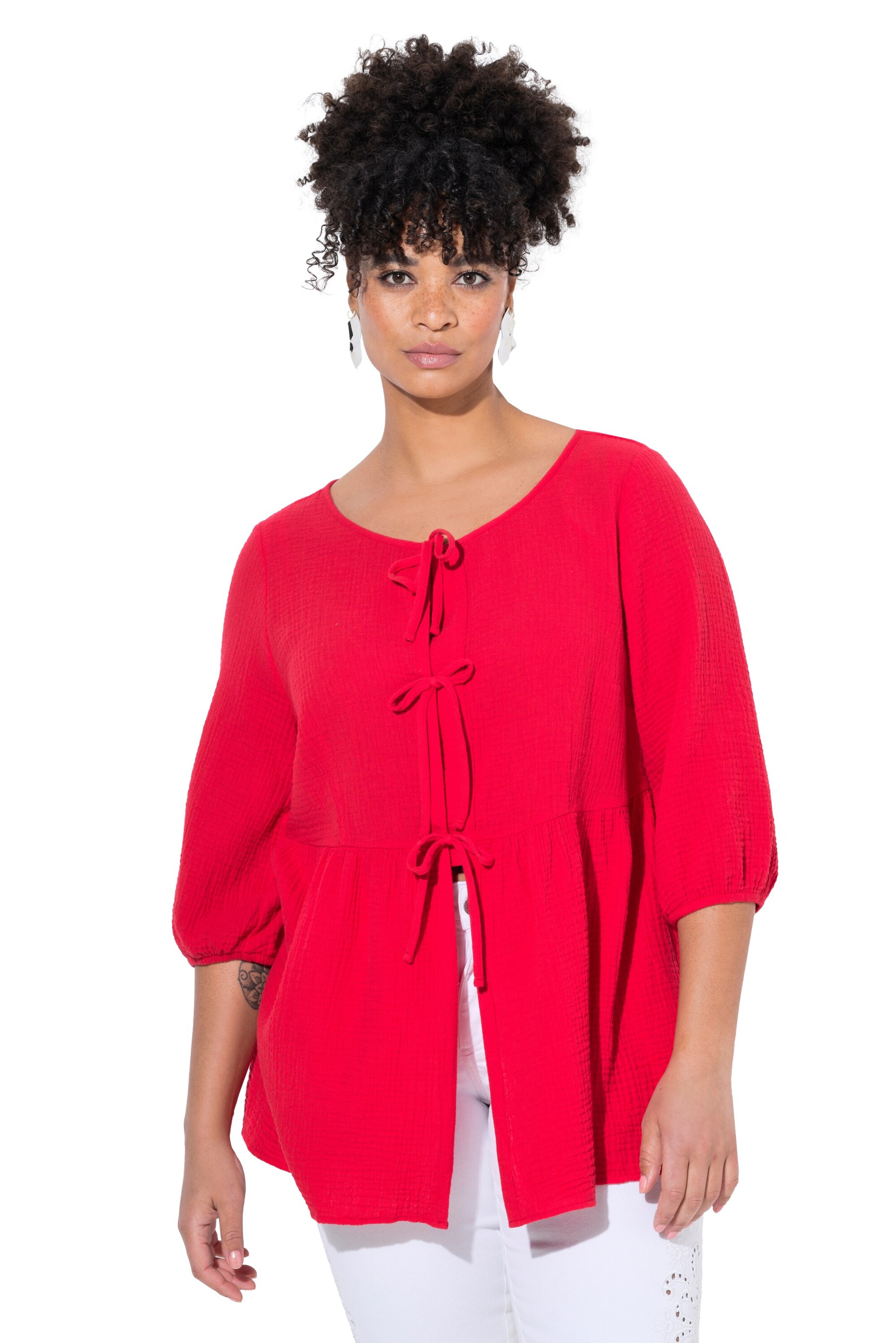 MIAMODA Bluse in Rot: Vorderseite