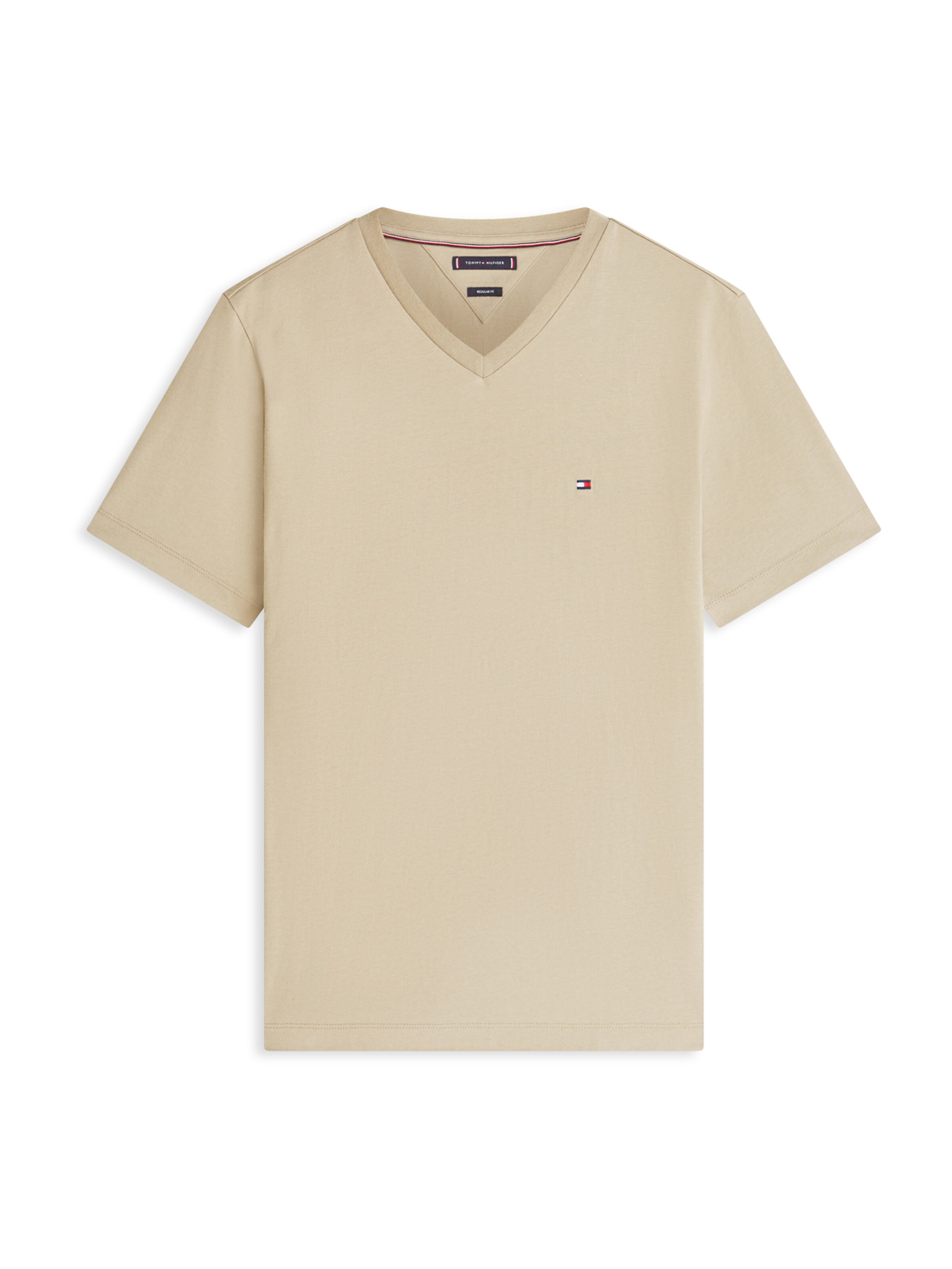 TOMMY HILFIGER Μπλουζάκι 'ESSENTIAL' σε πράσινο: μπροστά