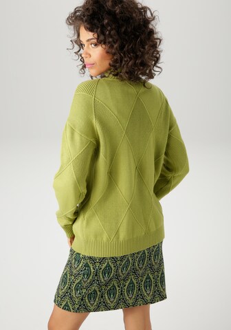 Aniston CASUAL Pullover in Grün: Vorderseite