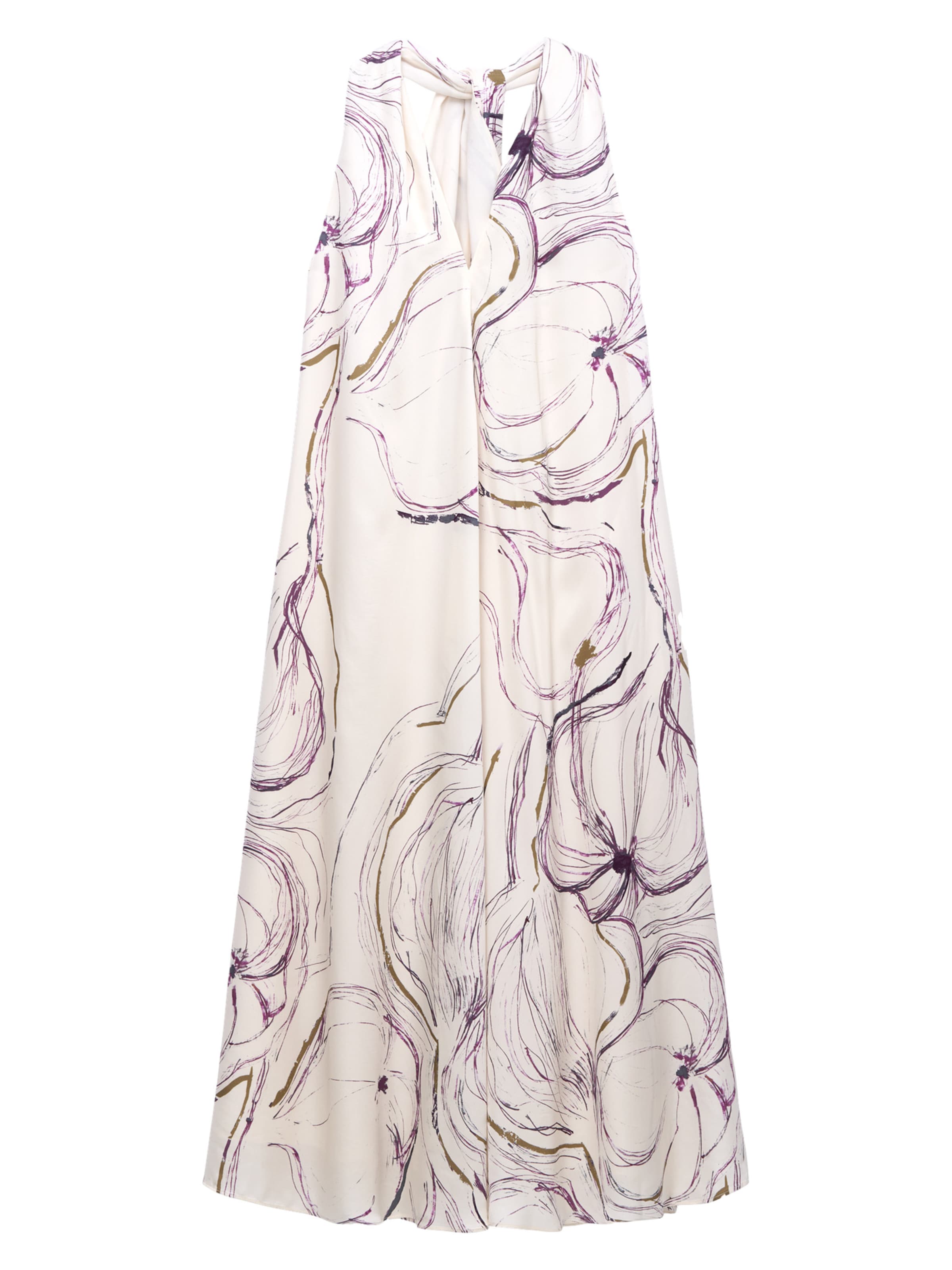 Adolfo Dominguez - Vestido em bege: frente