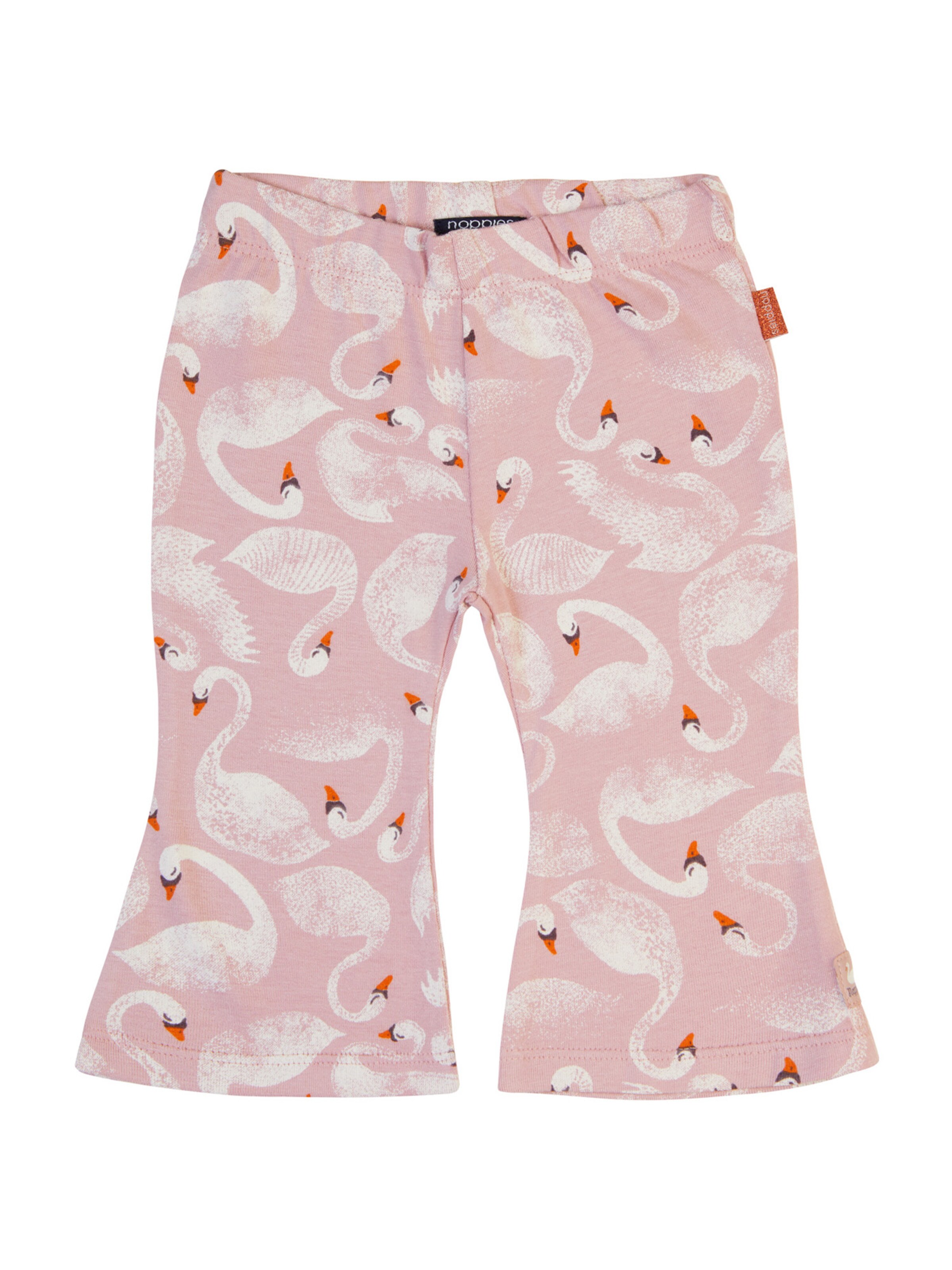 évasé Leggings 'Foix' Noppies en rose : devant