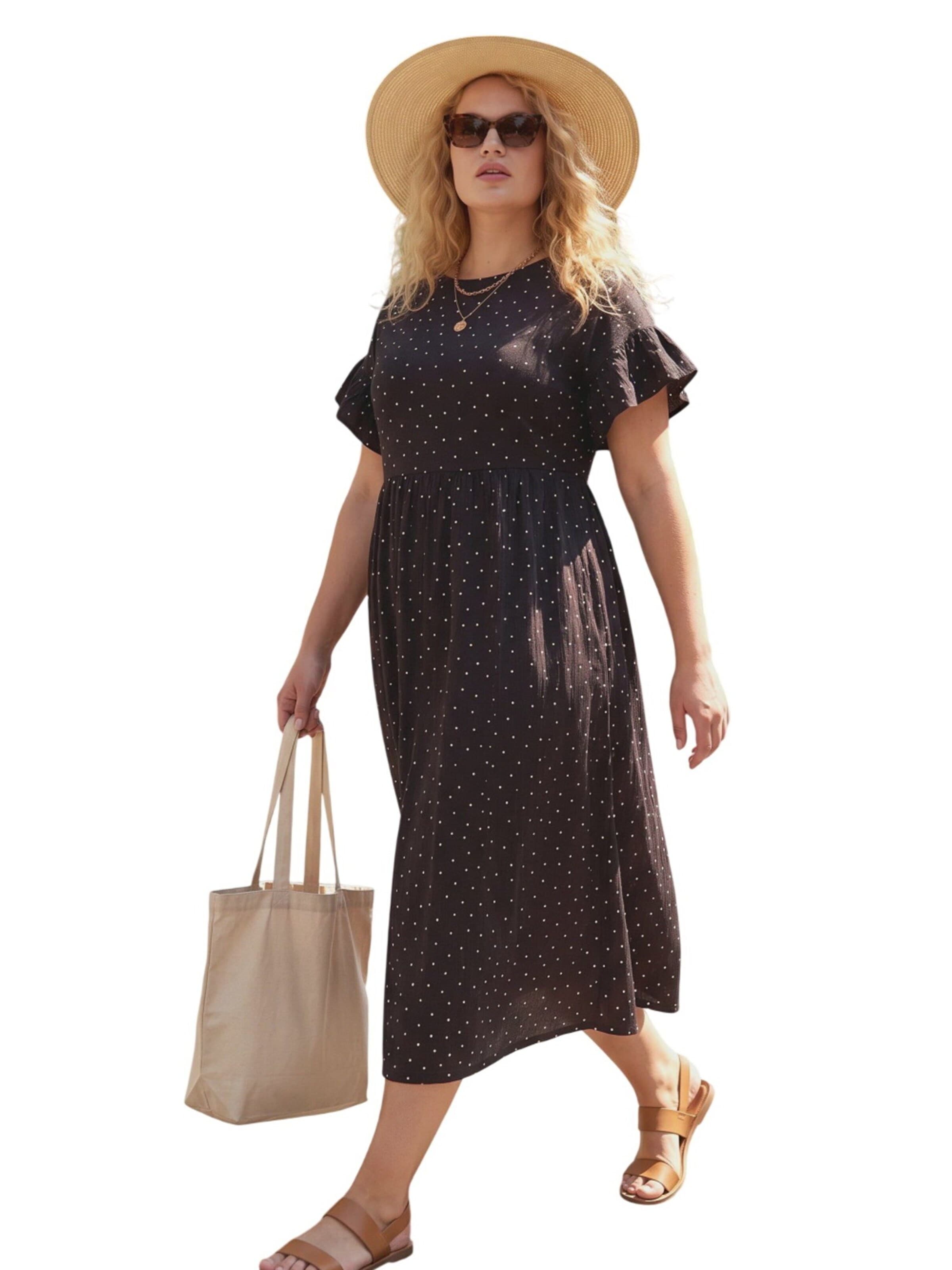 Robe Shape Of You en marron