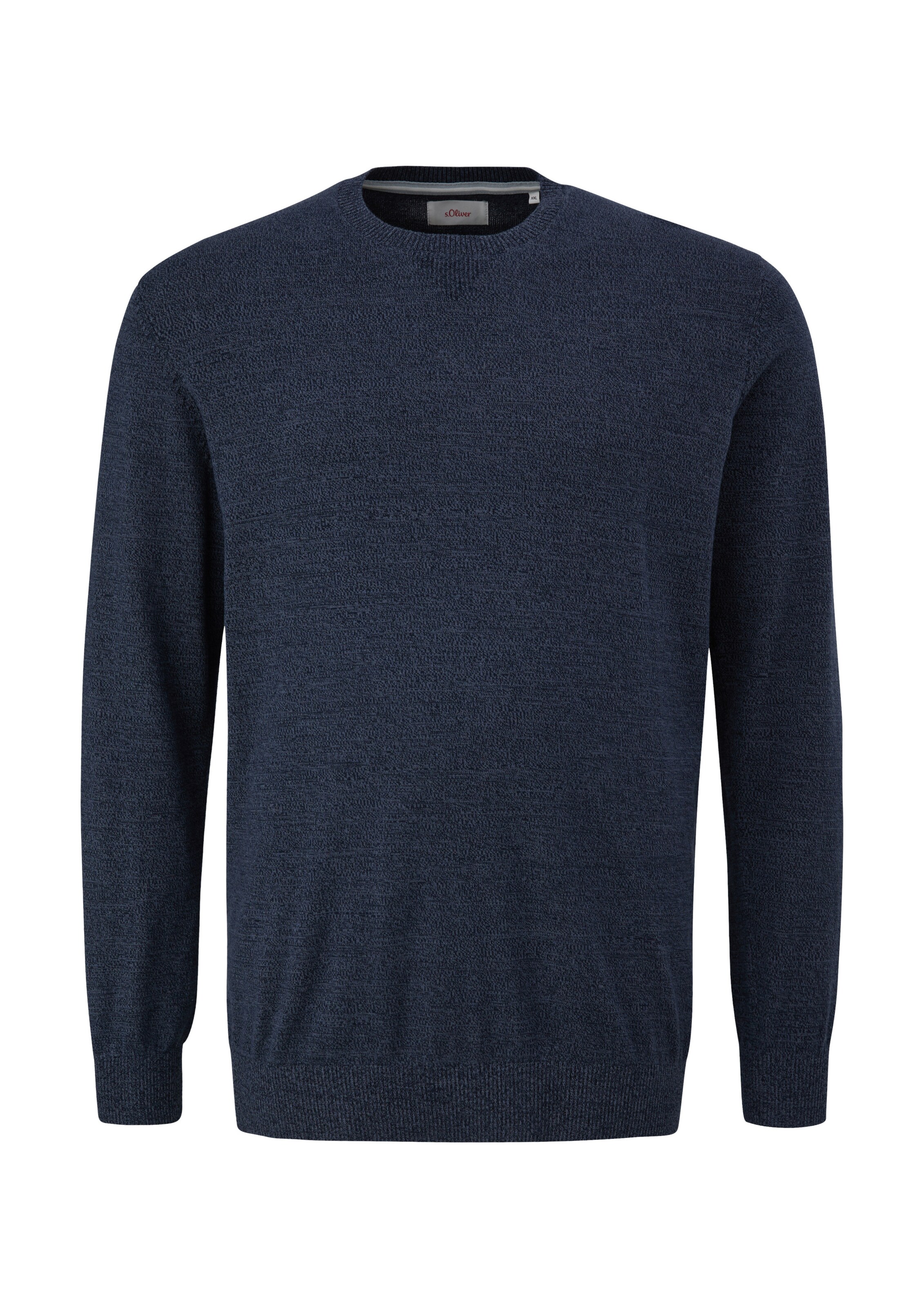 s.Oliver Men Big Sizes Pullover in Blau: Vorderseite