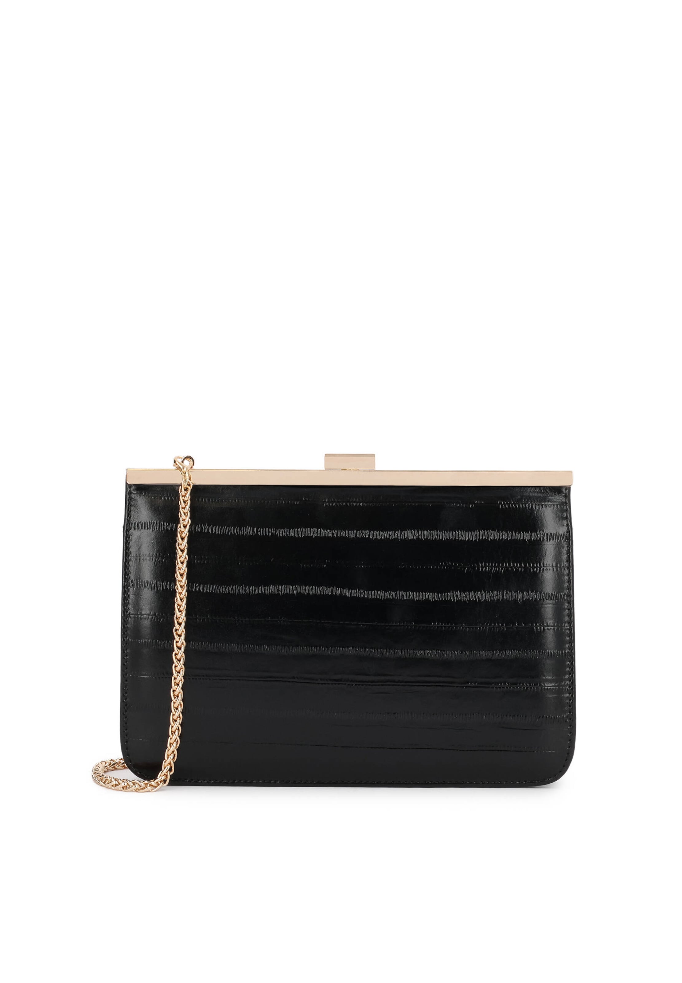 Kazar Clutch in One Size in schwarz, Produktansicht