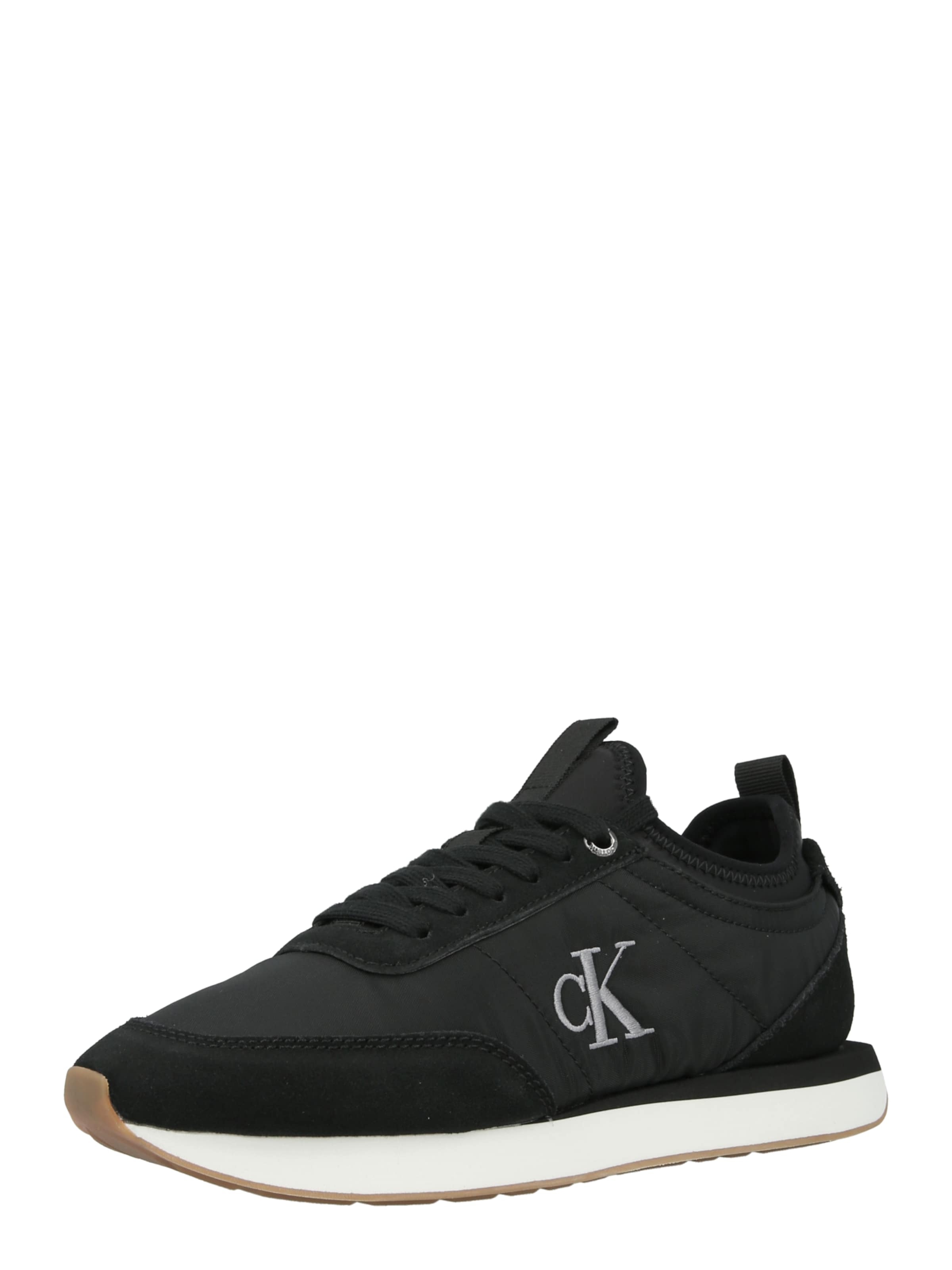 Calvin Klein Jeans Sneaker 'RETRO RUNNER' in Schwarz: Vorderseite